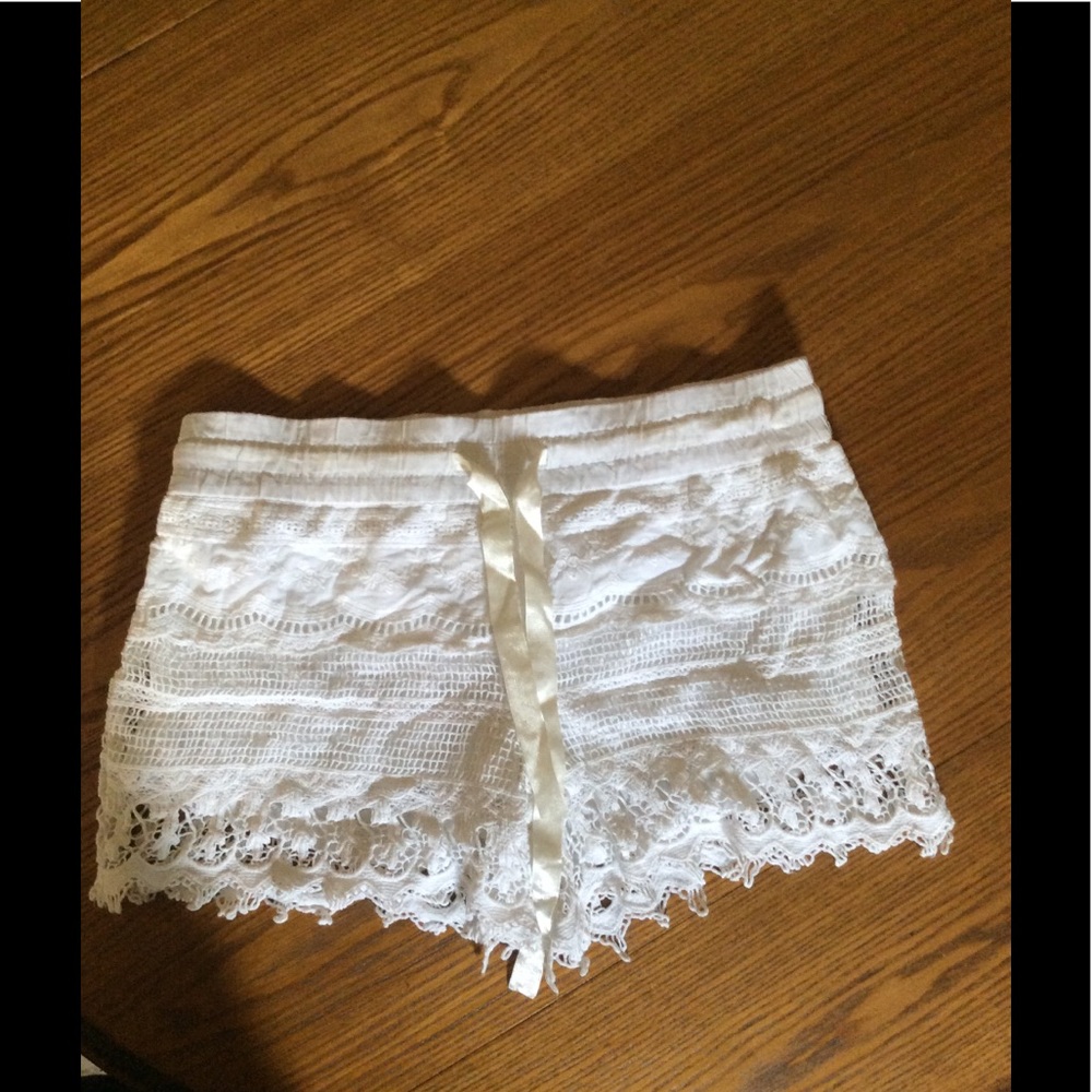 White Shorts